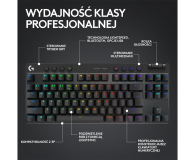 LOGITECH G PRO X TKL Lightspeed Tactile czarny 920-012136 - 1172772 - zdjęcie 10